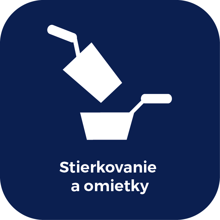 Stierkovanie a omietky